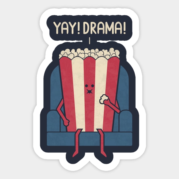 Drama Sticker by HandsOffMyDinosaur